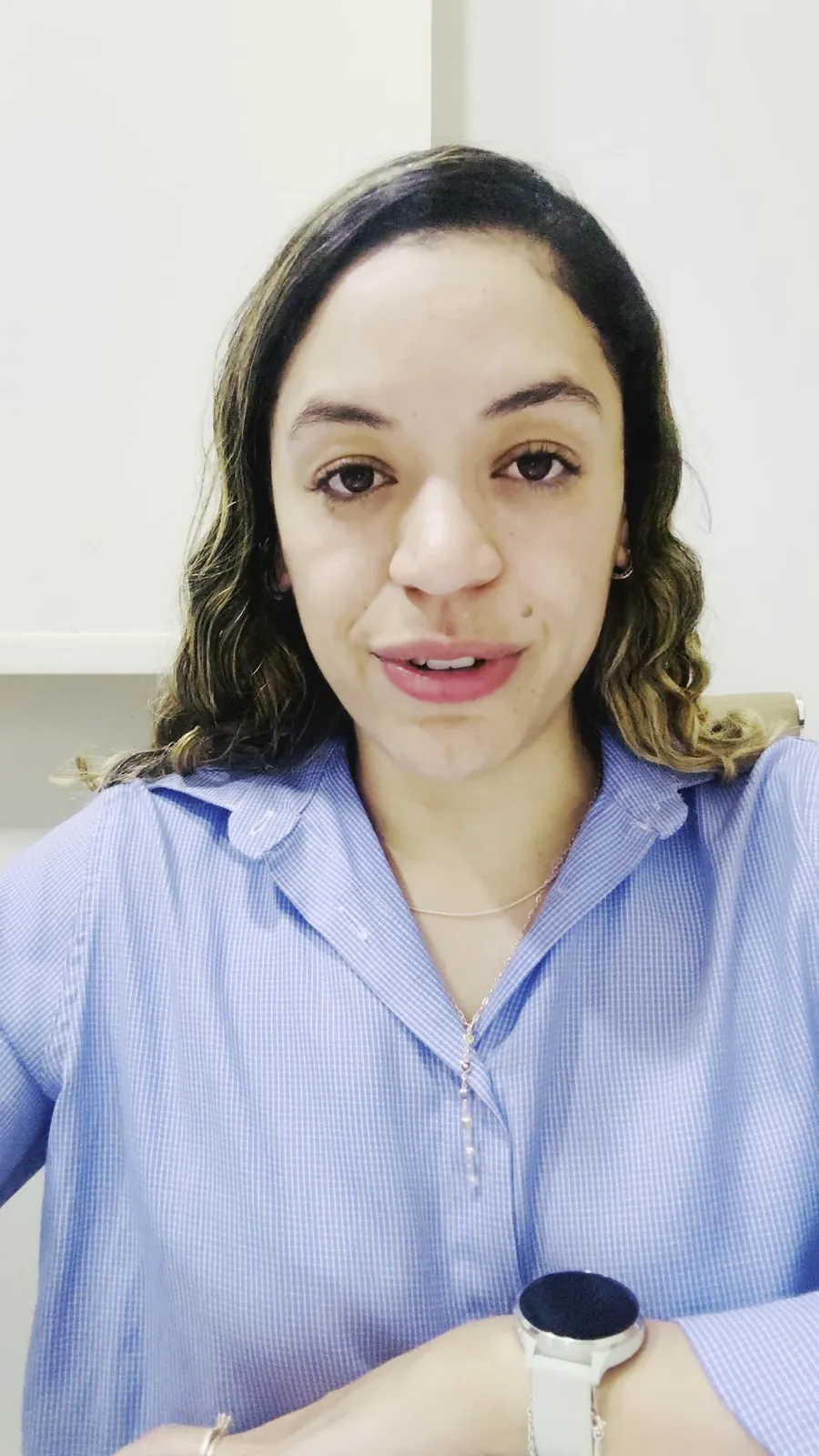 Jéssica Christien Silva no vídeo de apresentação